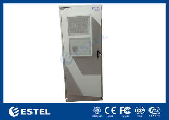 40U gabinete de baterías al aire libre IP55 fácil de ensamblar gabinete con refrigeración
