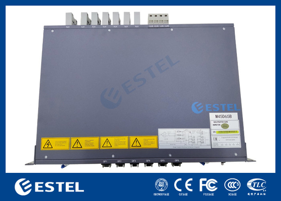 Sistema de alimentación de rectificador estándar de 19 pulgadas de 2U, entrada AC, salida DC para gabinete de telecomunicaciones