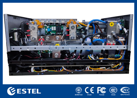 Solución de alimentación de CC compacta de 3–9kW para montaje en rack de 6U, alta eficiencia >96%, rectificadores modulares de 3000W, entrada de CA flexible