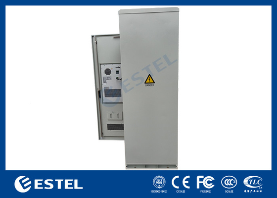 ET7575180A-33U gabinete de doble pared montado en el piso gabinete de energía de telecomunicaciones de 48V