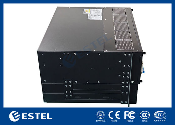 ESTEL 5U Sistema de energía incorporado para el gabinete de telecomunicaciones al aire libre, Sistema de rectificador de diseño compacto para telecomunicaciones