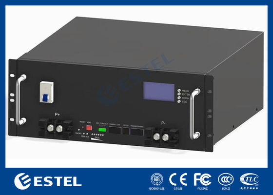 Batería de litio hierro fosfato de 48V 200Ah Batería LiFePO4 para sistema de energía de telecomunicaciones