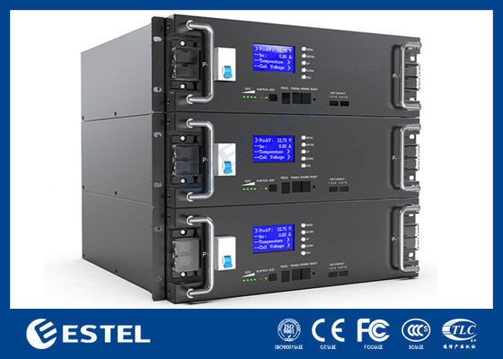 Batería de litio hierro fosfato de 48V 200Ah Batería LiFePO4 para sistema de energía de telecomunicaciones