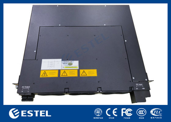 Inversor compacto de -48VDC a 220VAC, fuente de alimentación de CC a CA para sistema de energía de telecomunicaciones, convertidor de voltaje de alimentación de 1U de altura