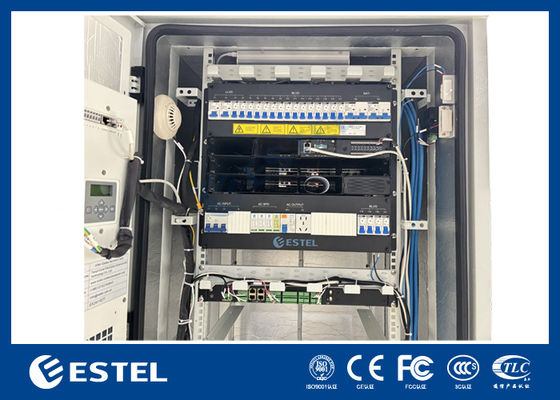 Sistema de distribución de energía del rectificador de telecomunicaciones inteligente montado en rack de 30kw 9U con LLVD BLVD
