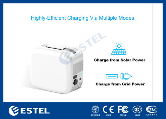 ESTEL eCandle 1KWH Estación de Energía Portátil Batería LiFePO4 Carga Solar Salida 300W UPS de Respaldo