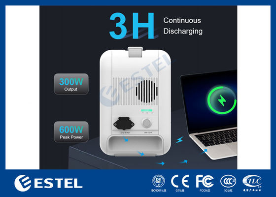 ESTEL eCandle 1KWH Estación de Energía Portátil Batería LiFePO4 Carga Solar Salida 300W UPS de Respaldo