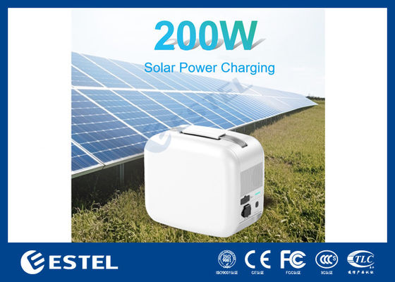 ESTEL eCandle 1KWH Estación de Energía Portátil Batería LiFePO4 Carga Solar Salida 300W UPS de Respaldo