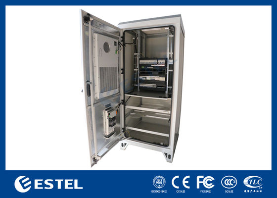 Armario de telecomunicaciones para exteriores 22U IP65 con características antirrobo y resistente a la intemperie