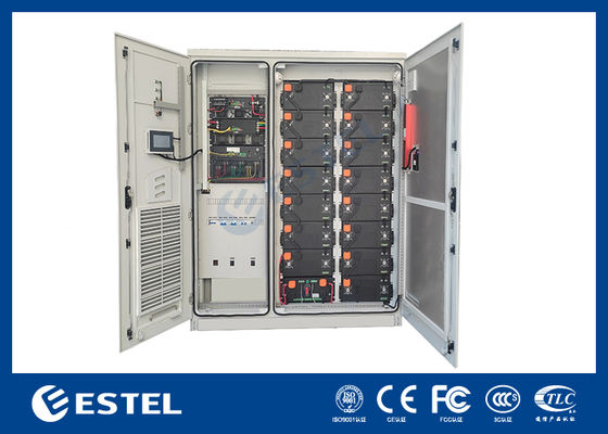Sistema de almacenamiento de energía integrado refrigerado por aire de 100kW/215kWh para exteriores para energía de red / paneles solares fotovoltaicos