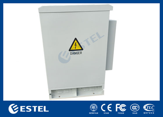 Gabinete de telecomunicaciones al aire libre con PDU y ODF para el sistema de energía de telecomunicaciones