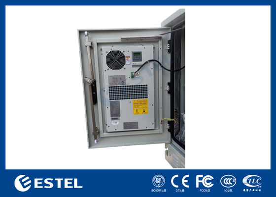 Gabinete de telecomunicaciones al aire libre con PDU y ODF para el sistema de energía de telecomunicaciones