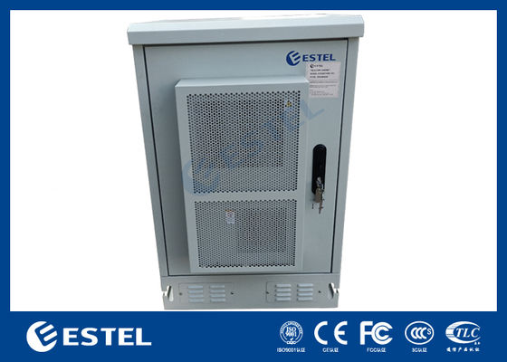Gabinete de telecomunicaciones al aire libre con PDU y ODF para el sistema de energía de telecomunicaciones