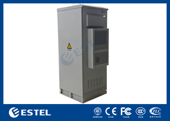 Rectificador de energía 32U Gabinete de telecomunicaciones al aire libre con sistema de energía de telecomunicaciones de 18 kW y unidad de monitoreo ambiental