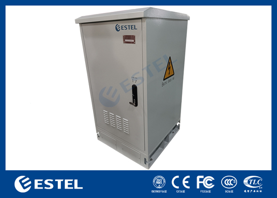 Gabinete de telecomunicaciones para exteriores con sistema de alimentación de telecomunicaciones de 24 kW, rectificadores de fuente de alimentación de CC, gabinete de equipos de telecomunicaciones
