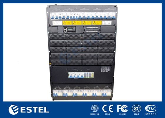 Fuente de alimentación para subrack 15U 3000W 48V 650A, sistema de alimentación para telecomunicaciones con entrada de CA