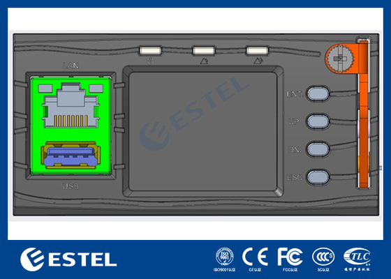 Sistema rectificador de telecomunicaciones de subrack 5U de 4-12kW y sistema de alimentación de CC para aplicaciones industriales
