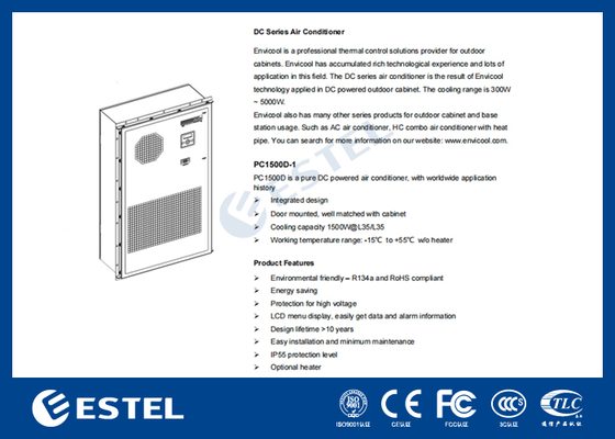 Sistema de refrigeración para quioscos con capacidad de refrigeración de 12000 BTU, ligero (25 kg) para un rendimiento y soluciones de refrigeración óptimos