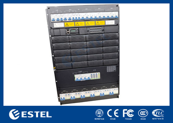 Fuente de alimentación para subrack 15U 3000W 48V 650A, sistema de alimentación para telecomunicaciones con entrada de CA