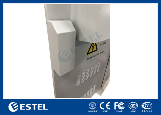 Telecom Power Cabinet and 32U Outdoor Battery Cabinet with Power Distribution Panel and Battery Anti-theft Protection