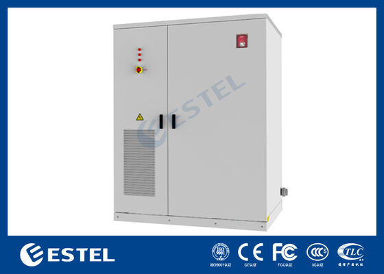 Sistema de energía de telecomunicaciones que ofrece una potencia de carga y descarga nominal de 100 kW con un sistema de software de control y operación avanzado