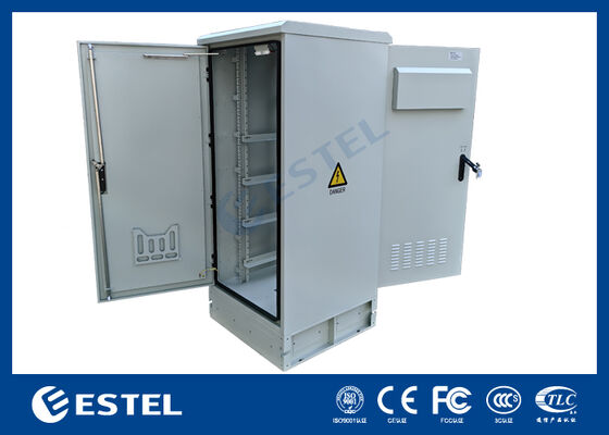 32U gabinete IP65 con ventiladores de refrigeración para telecomunicaciones y aplicaciones industriales