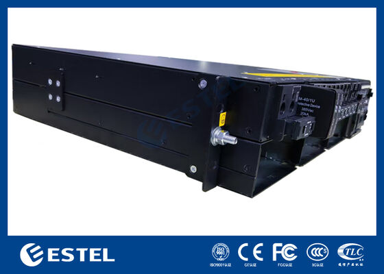 Gabinete de fuente de alimentación de CC personalizado de 5,22 kW para estación base de telecomunicaciones en sótano