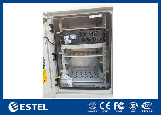 Gabinete de energía de telecomunicaciones al aire libre con rectificadores y MPPT para planta de carbón y patio de minas 9kW a 18kW escalable