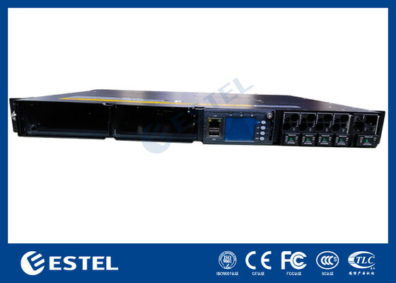 Sistema de alimentación de CC para telecomunicaciones con energía solar y gestión SNMP/Web