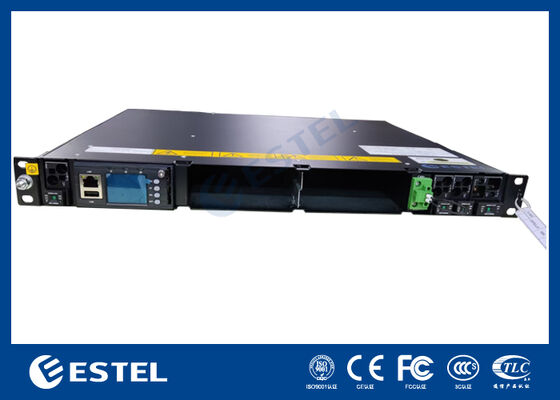 Fuente de alimentación rectificadora de CC compacta para telecomunicaciones para redes de potencia media y aplicaciones de respaldo