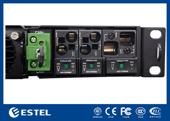 Fuente de alimentación del rectificador de telecomunicaciones de 48 V 15 A. Alta fiabilidad y eficiencia energética para la infraestructura de telecomunicaciones