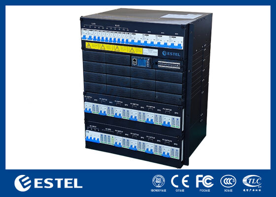 Núcleo de Energía de Telecomunicaciones Híbrida con Energía Solar Fotovoltaica de 30kW y Energía Rectificadora de 12kW