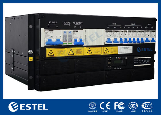 Sistema de alimentación del rectificador de telecomunicaciones personalizable de 24 kW para el suministro de energía de equipos críticos de telecomunicaciones
