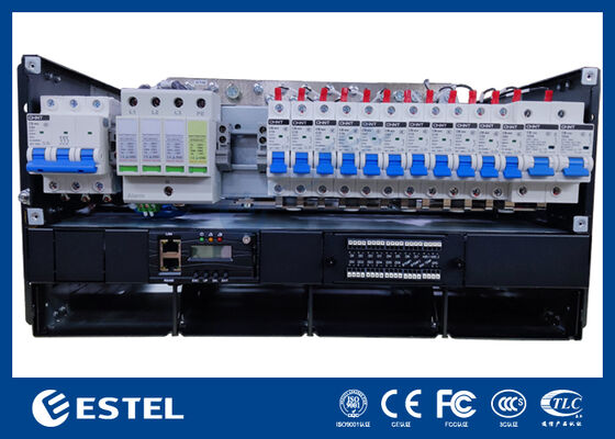 Sistema de alimentación de CC compacto 4U para redes de telecomunicaciones e infraestructura de comunicación