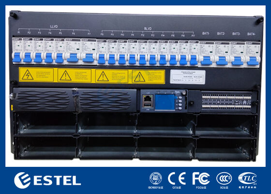 Sistema de alimentación de CC compacto 4U para redes de telecomunicaciones e infraestructura de comunicación
