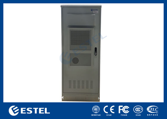 Cabinet de energía inteligente de telecomunicaciones al aire libre 40U con enfriamiento por aire acondicionado