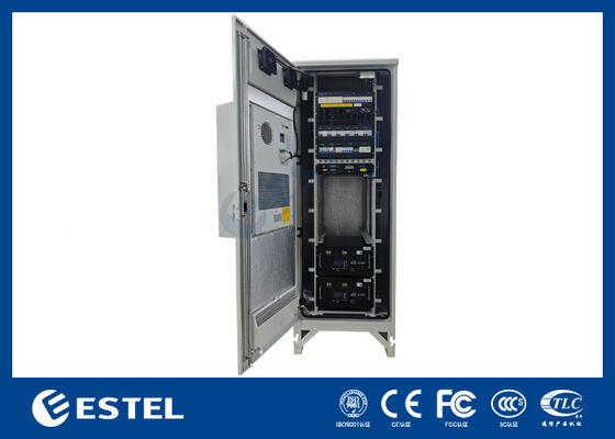 96% de alta eficiencia 12U 16kw Sistema de rectificador de potencia híbrido Comunicación RS485