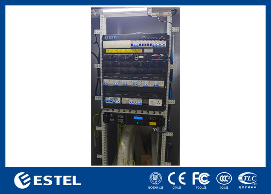 96% de alta eficiencia 12U 16kw Sistema de rectificador de potencia híbrido Comunicación RS485