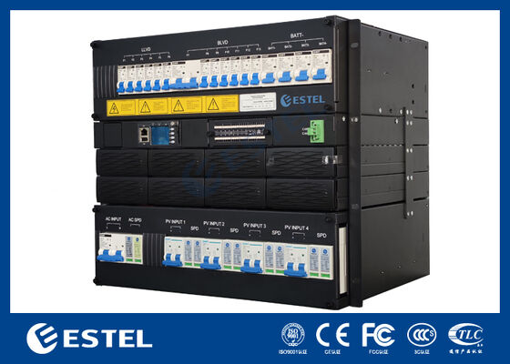 ET48300 Rectificador híbrido programable de energía solar de grado Telecom con AI DI DO