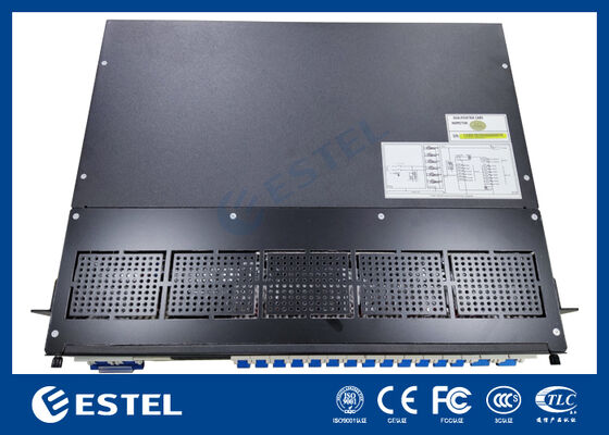 Sistema de alimentación de CC modular integrado con distribución de CA o CC Diseño de múltiples capas de salida de 48 V para aplicaciones de energía y telecomunicaciones