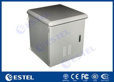 Gabinete de montaje en pared para exteriores con recubrimiento de polvo anticorrosión equipado con cerradura de gabinete y cerradura antirrobo de tres puntos