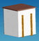 Recinto del soporte de poste de la ventilación natural para la batería del equipo/la pequeña caja al aire libre