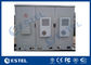 Tormento triple de la bahía del gabinete al aire libre integrado de la electrónica IP55 con el enfriamiento de Conditoner del aire