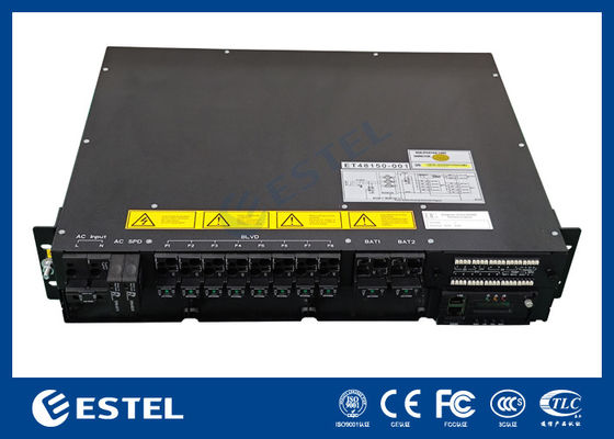 ET48200 M5E32A 2U Sistema de energía de telecomunicaciones compacto de alta densidad de 12 kW