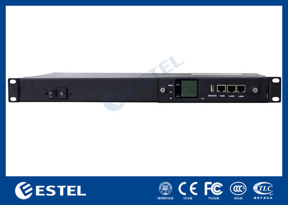 Unidad de Distribución de Energía (PDU) Inteligente para Rack, Montaje en Rack, 200-240VAC, 16A, con Enchufe de Entrada C20